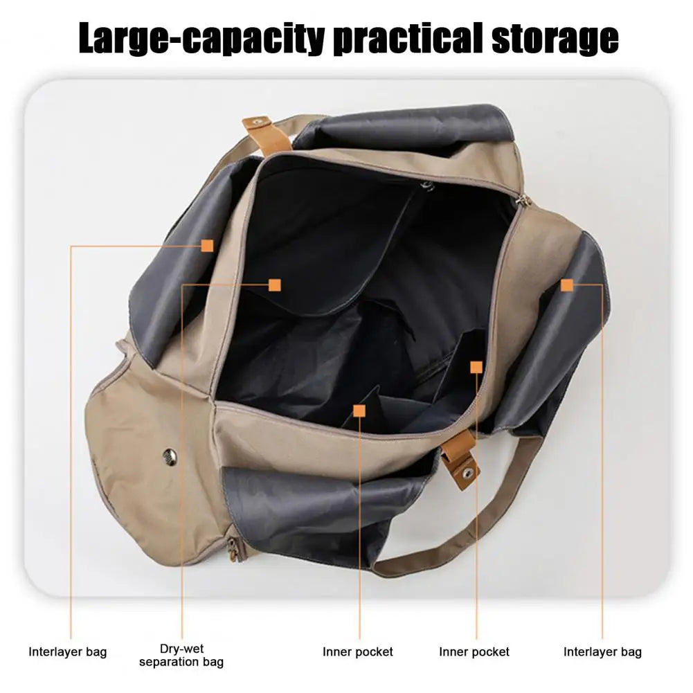 Women Yoga Mat Holder Bag Gym Sports Training Shoulder Bag Fitness Dance Travel Storage Bags Female Tote Dry Wet Handbags