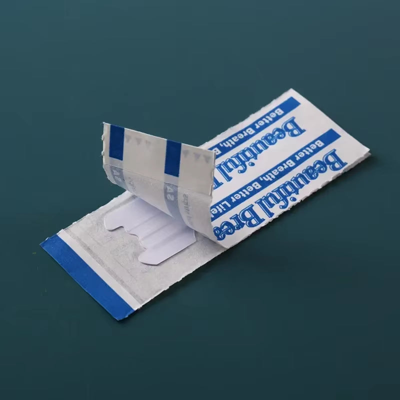 10/30/60/100Pcs Breath Nose Patch Extra Strength 2 PE Supports Nasal Strips for Better Sleeping Transparent anti Snoring Patches