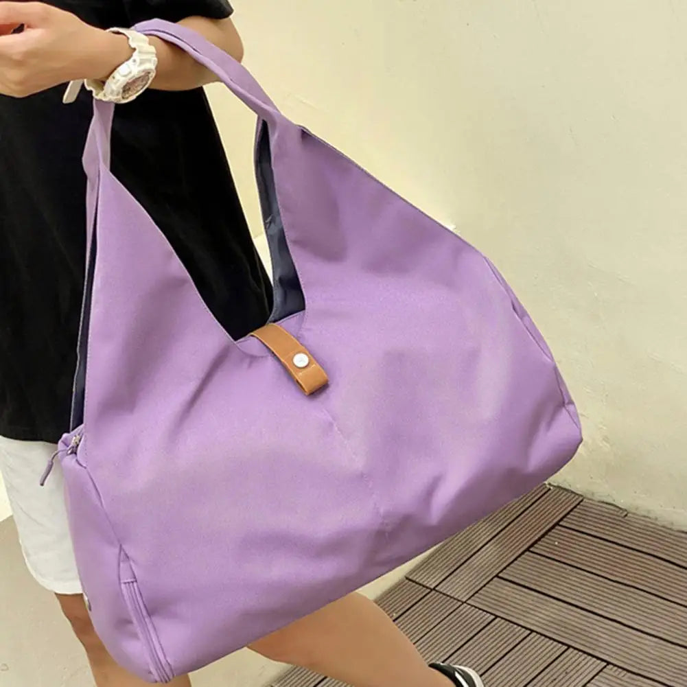 Women Yoga Mat Holder Bag Gym Sports Training Shoulder Bag Fitness Dance Travel Storage Bags Female Tote Dry Wet Handbags