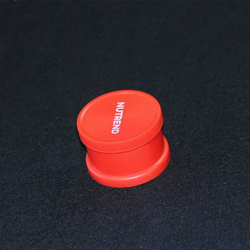 Portable Protein Powder Container Box Funnel Powder Box Fitness Supplement Bottle Handle Layered Storage Medicine Box Snack Can