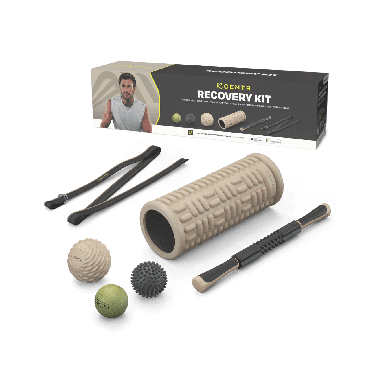 Recovery Kit & Centr App Membership (3 Mt.)
